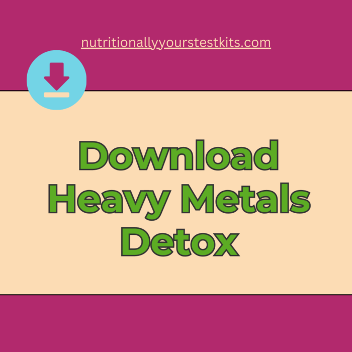download heavy metals detox